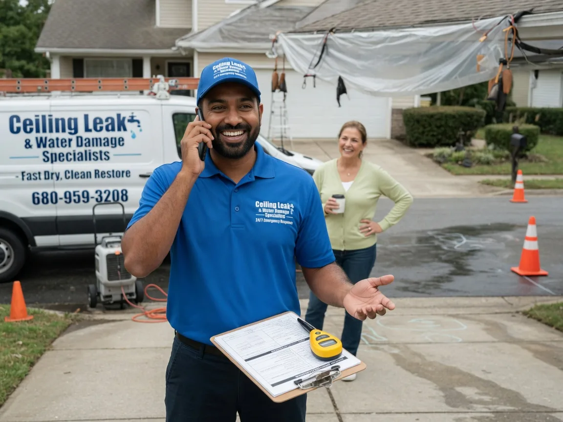 Ceiling Leak Cleanup Templeton, MA FAQs